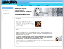 Tablet Screenshot of medusasystems.com